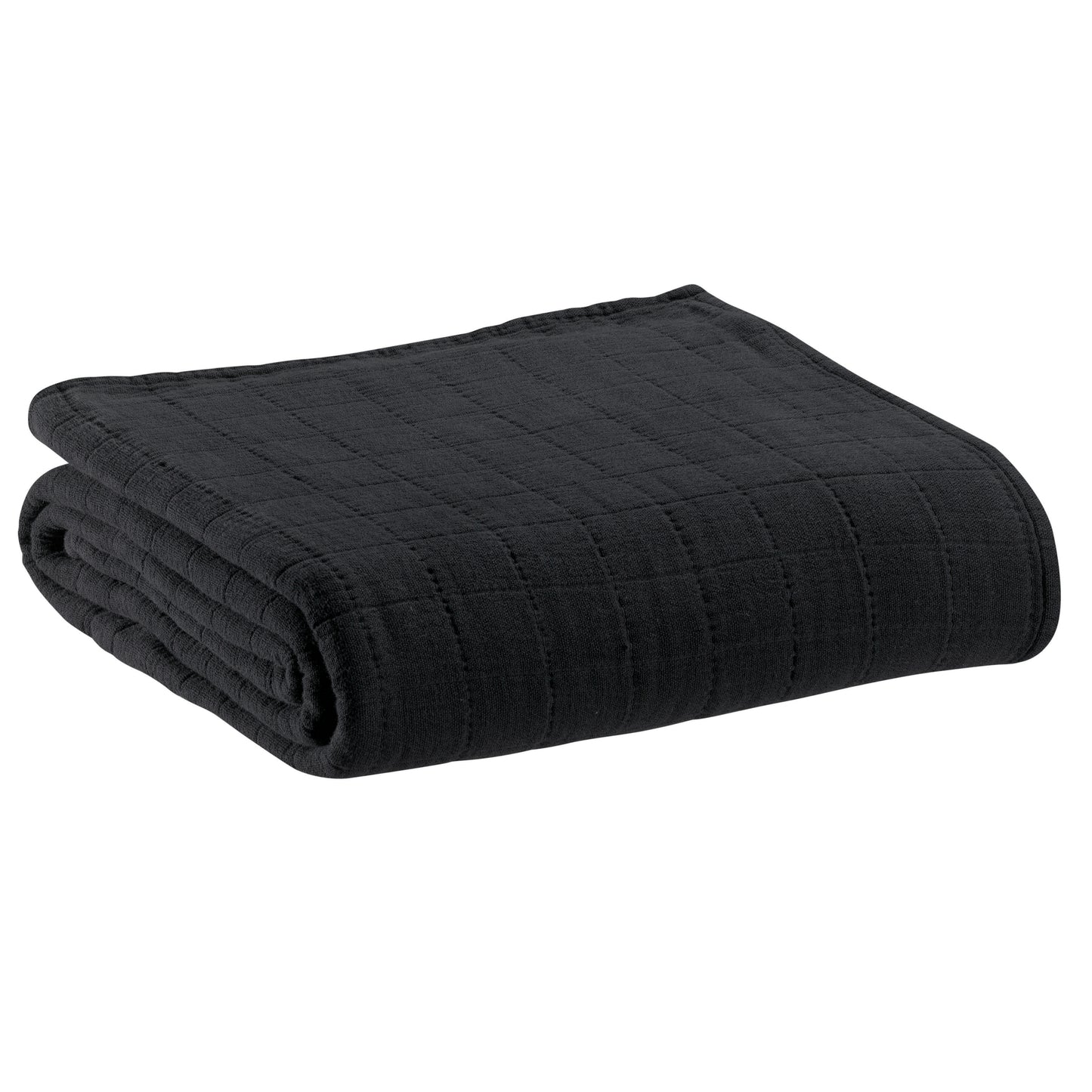 lisa prekrivac za krevet 240x260 crna