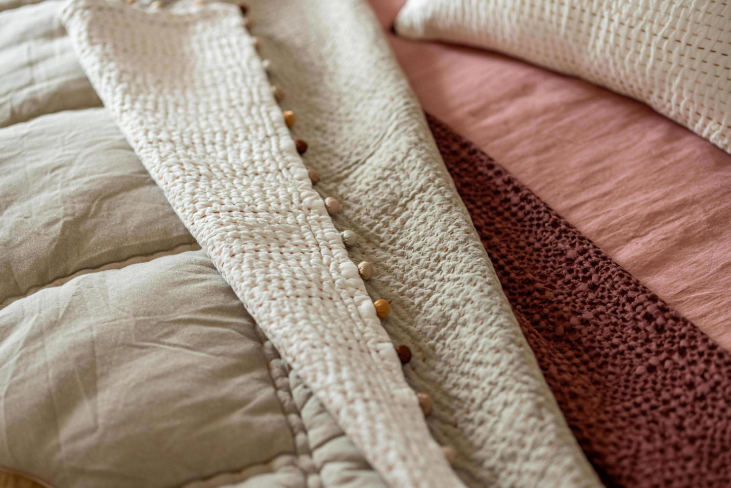 Gastounet Dekorative Decke 180X180 - Beige