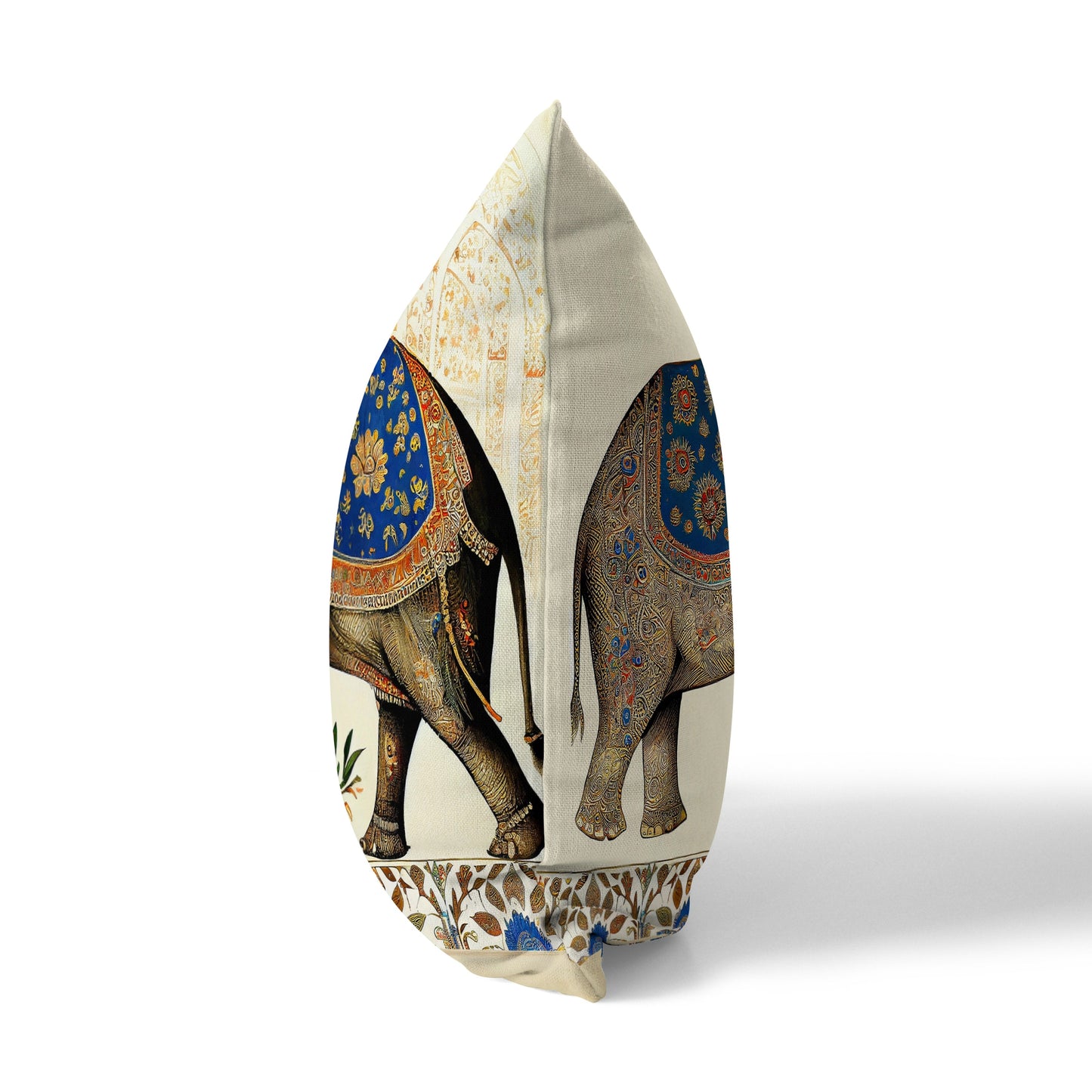majestic tusks and petals ukrasni jastuk