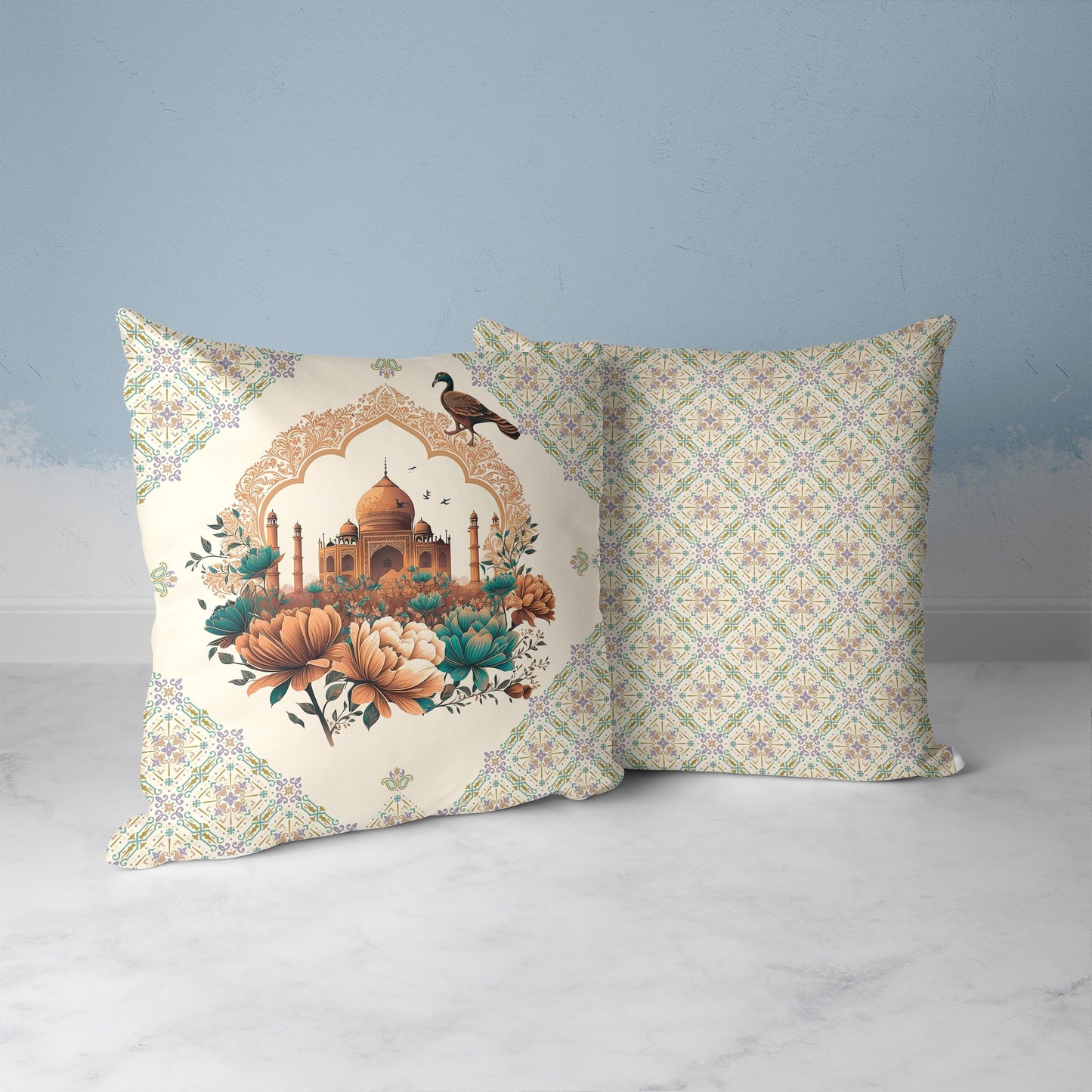 mughal splendor ukrasni jastuk