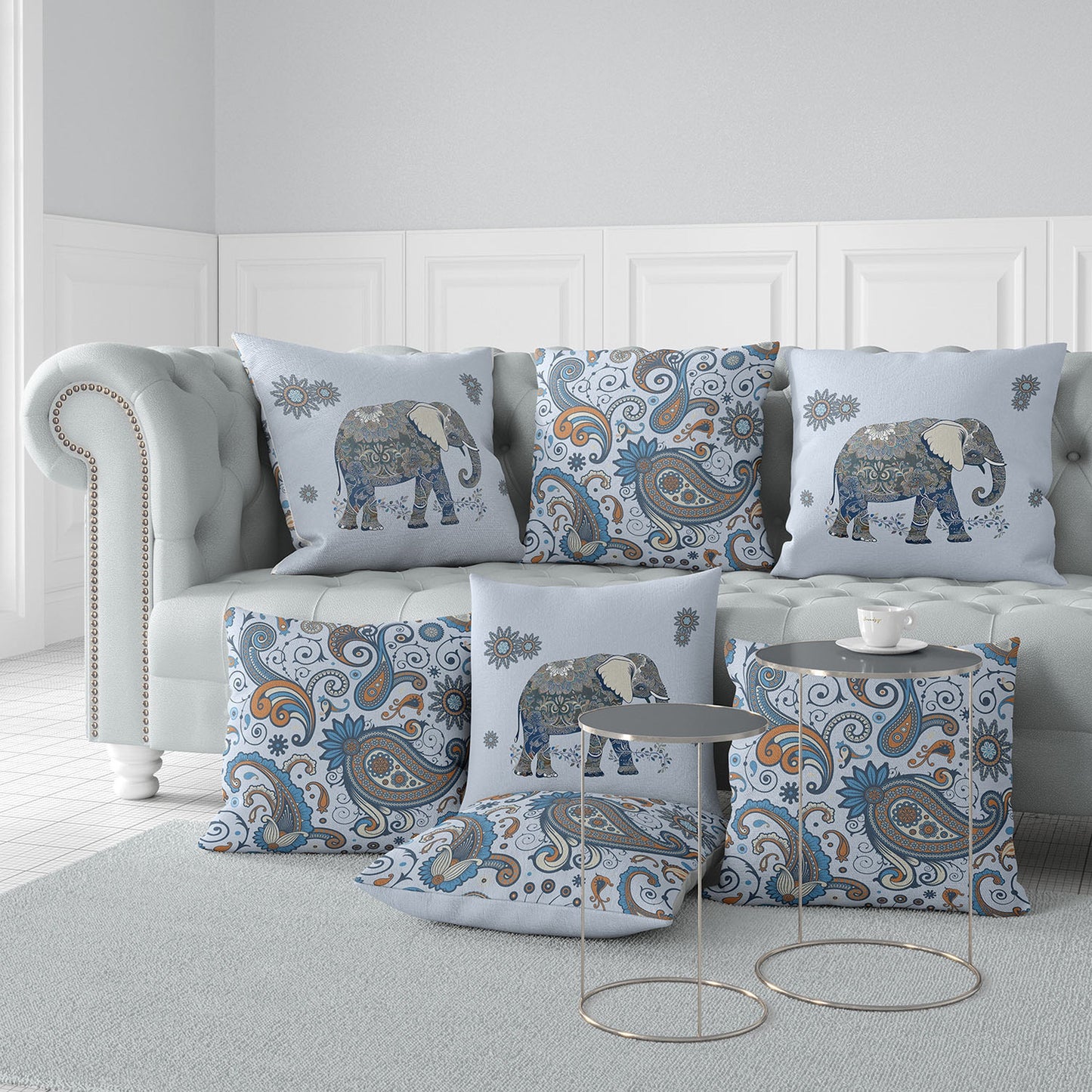 jumbo floral ukrasni jastuk