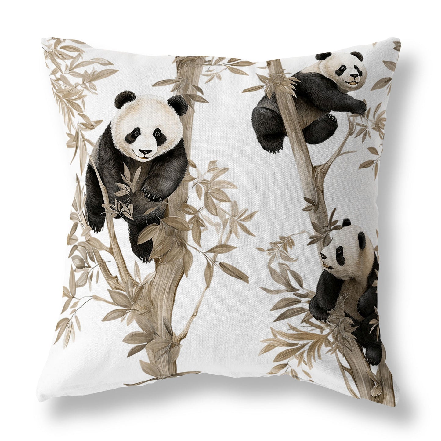 climbing panda ukrasni jastuk