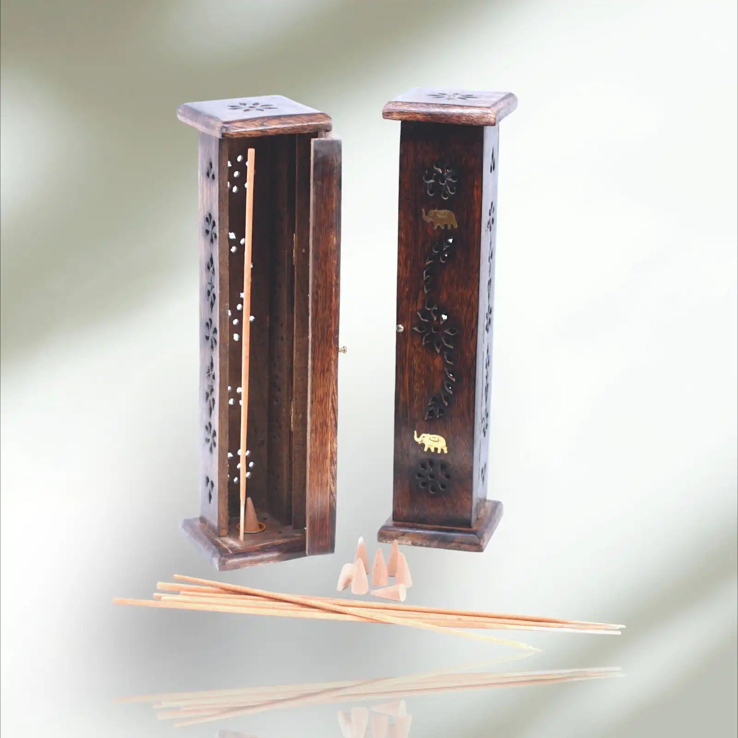 eclectic drzac za miris slon mango drvo 30x5 tw2