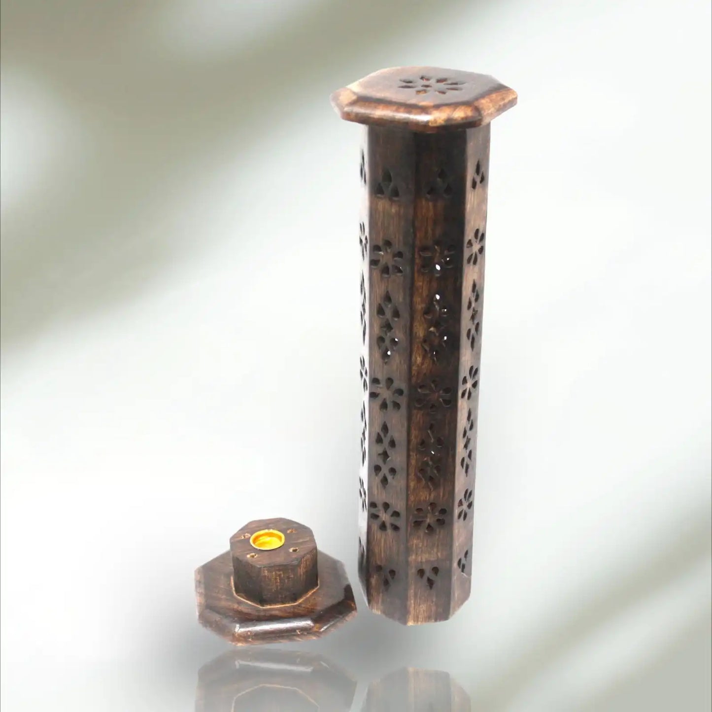 eclectic drzac za miris cvjetni mango drvo 30x8