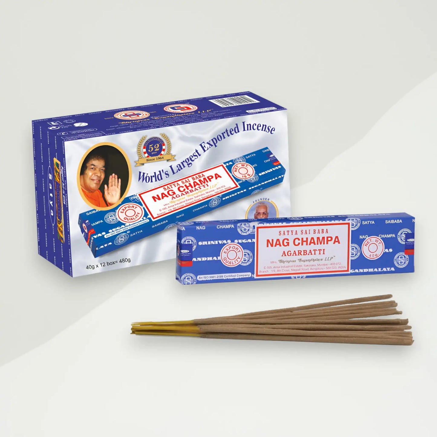 nag champa mirisni stapici 80g