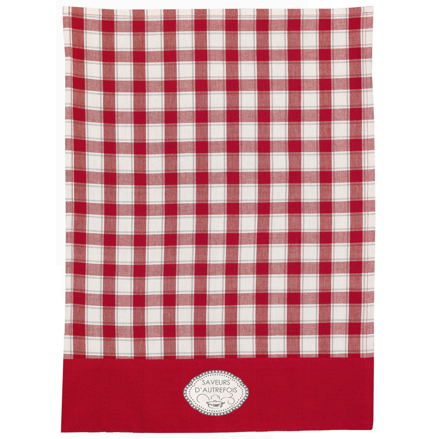 saveurs dautrefois set od 6 kuhinjskih krpa crvena 030