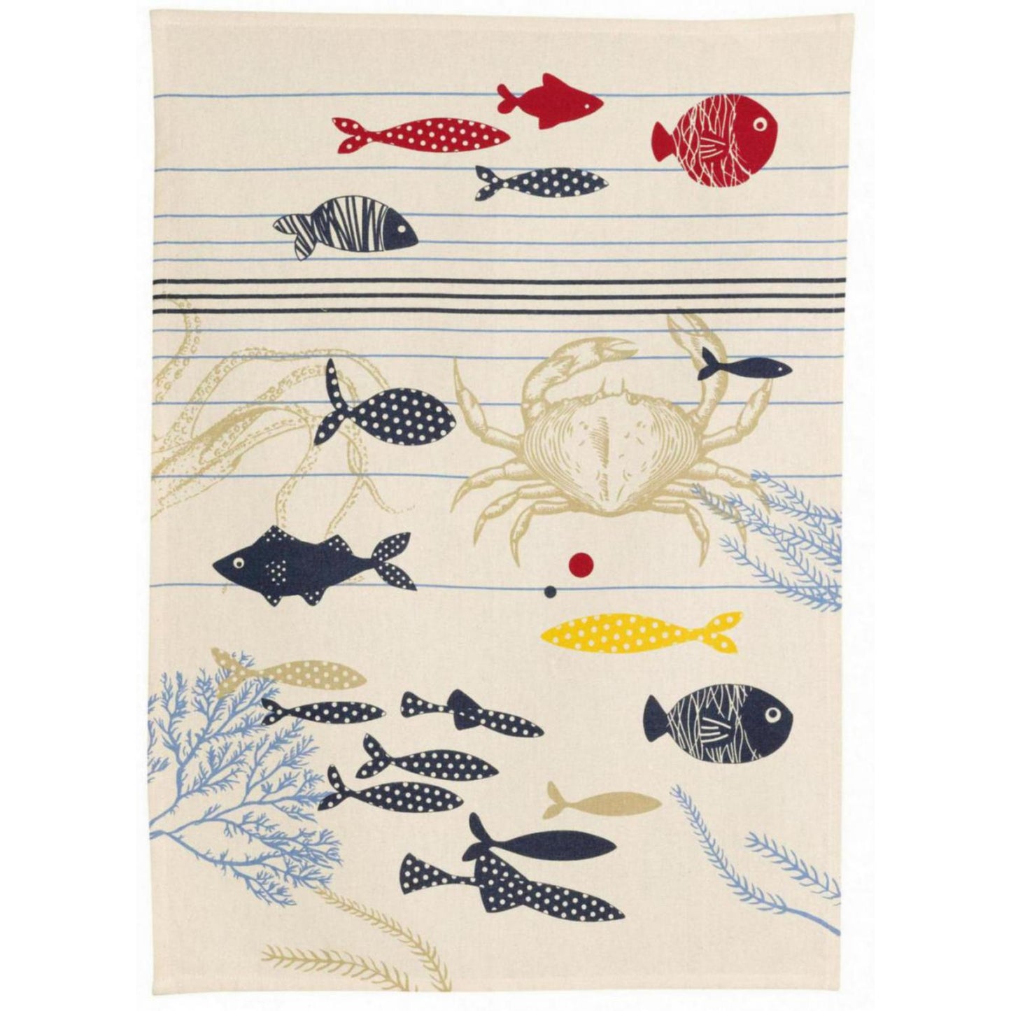 ocean set od 6 kuhinjskih krpa visebojna 028