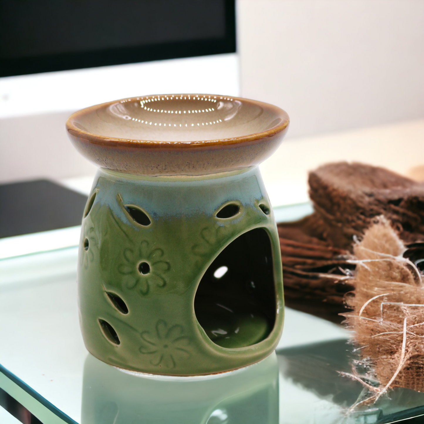 Klassische Aromalampe Keramik 7x8