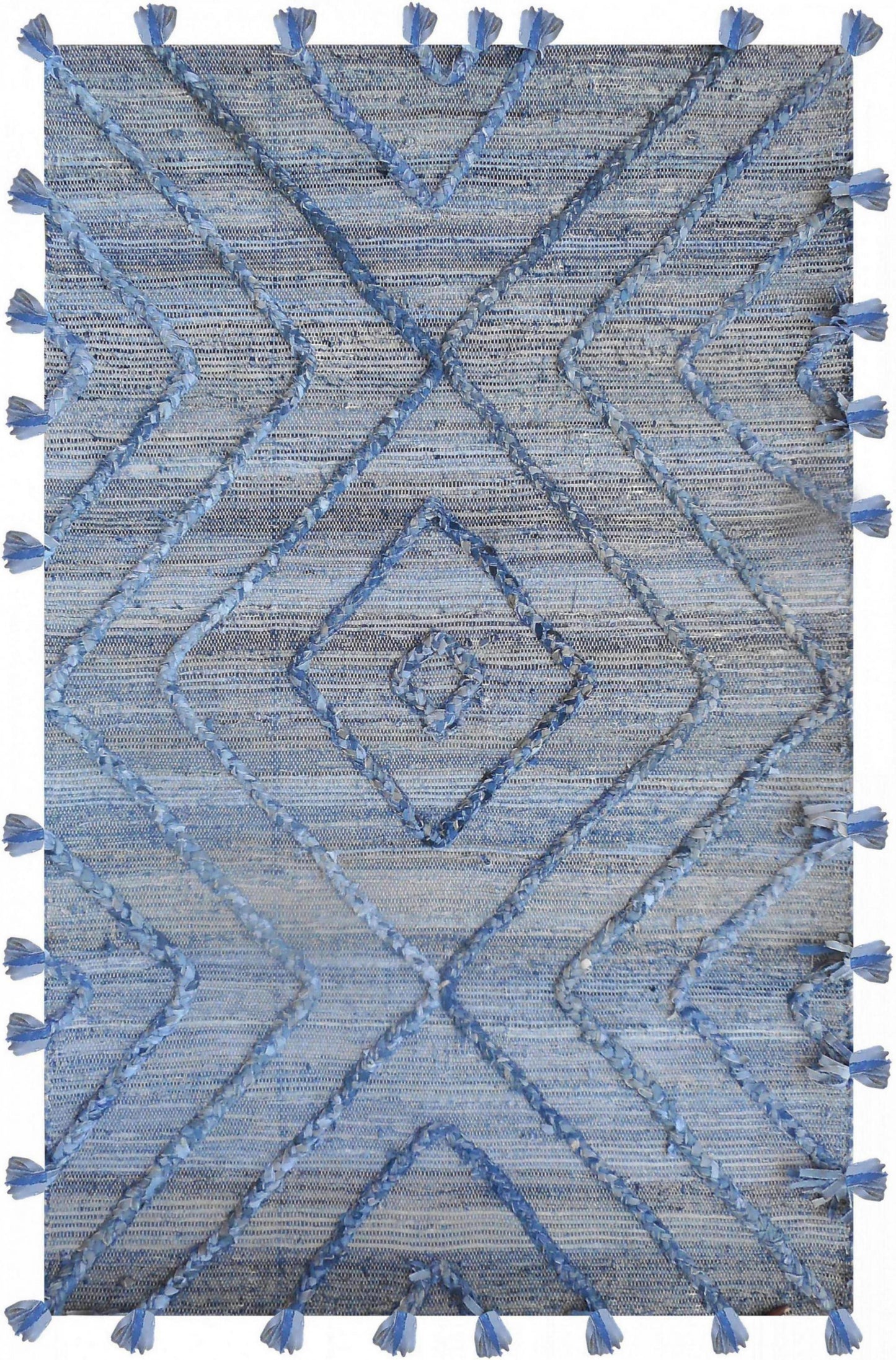 Tepih Worgan 120X180, Denim, Plava