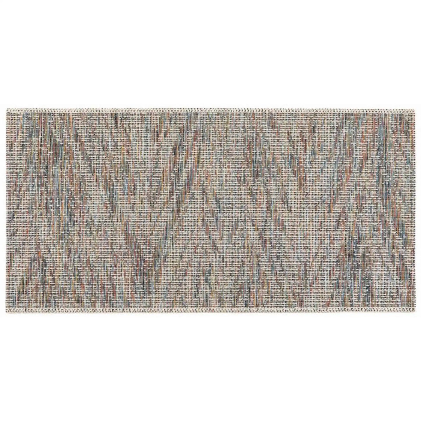 Evora Vanjski Tepih 60 X 110, Miks Boja, Cik cak