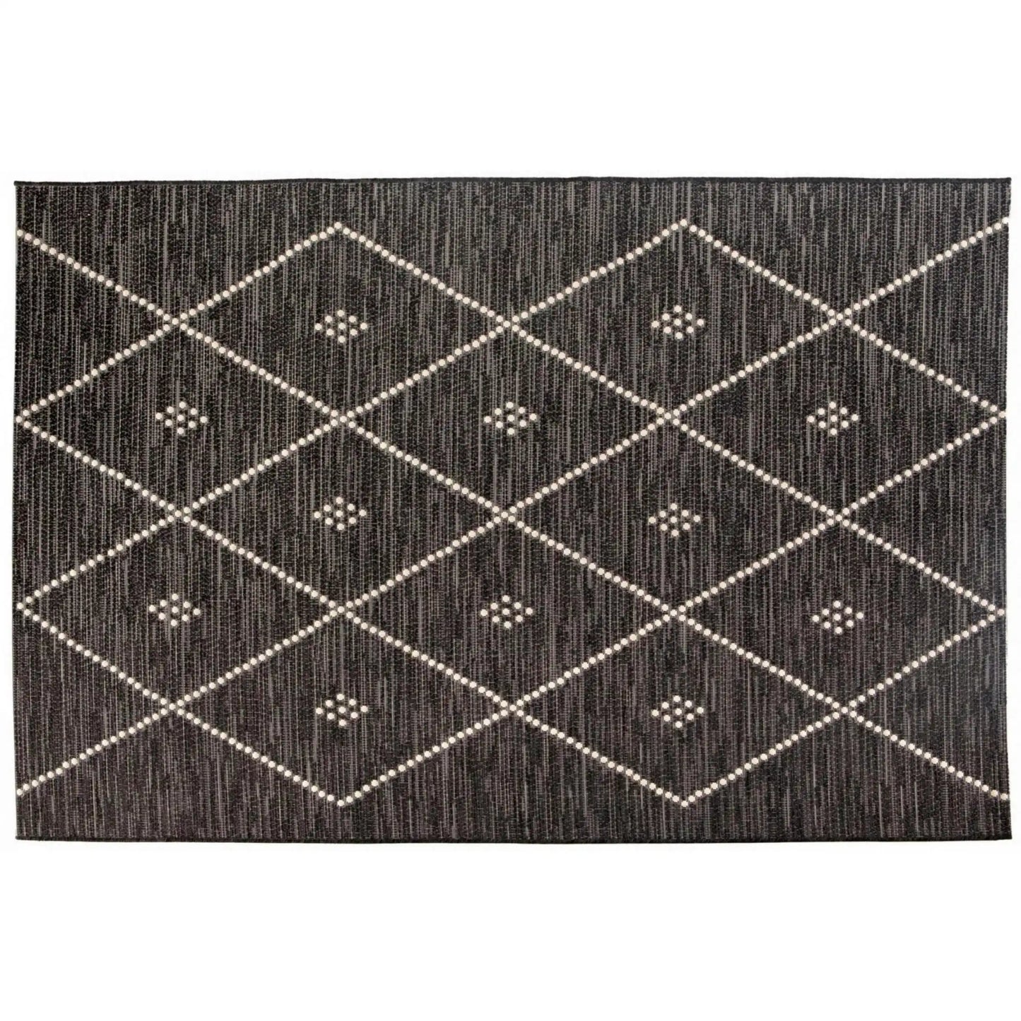 asma vanjski tepih 200 x 290 crna karirani rg168 a 200x290 thr