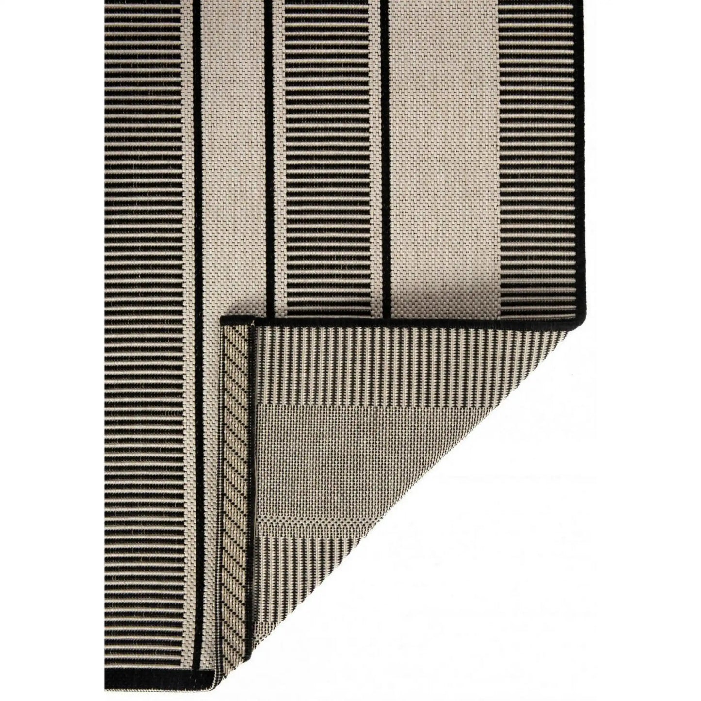 paomia vanjski tepih 60 x 110 crna pruge rg176 a 60x110 peal