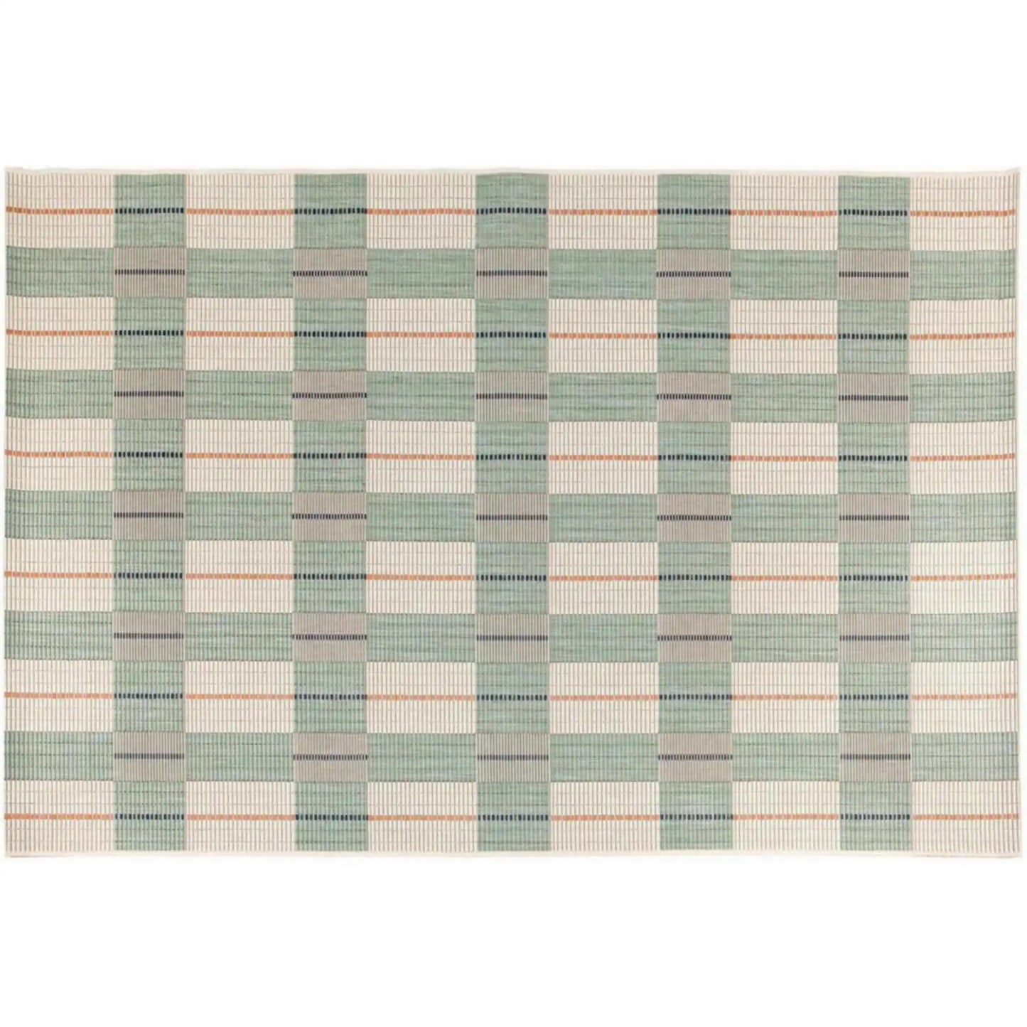 Avara Vanjski Tepih 160 X 230, Miks Boja, Karirani