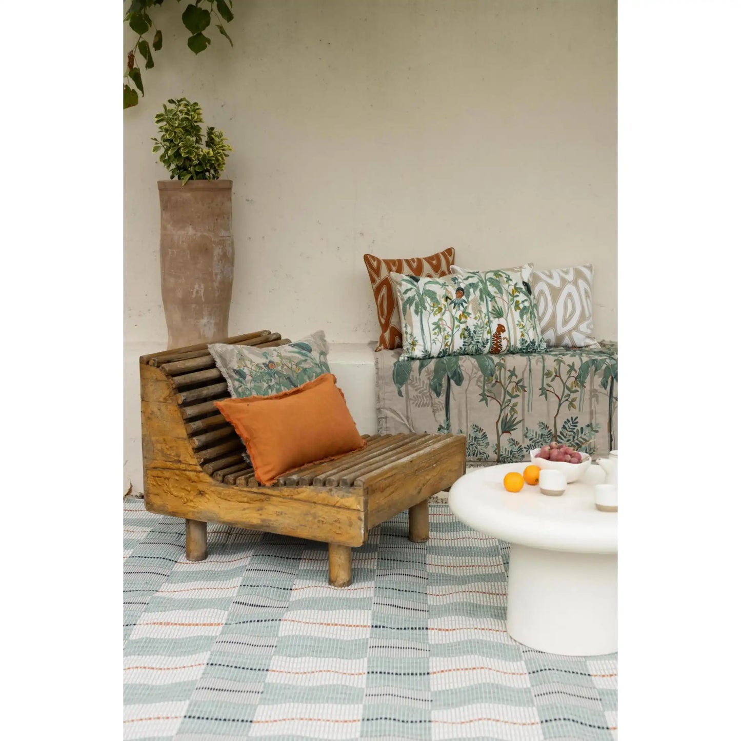 avara vanjski tepih 160 x 230 miks boja karirani rg285 a 160x230 muld