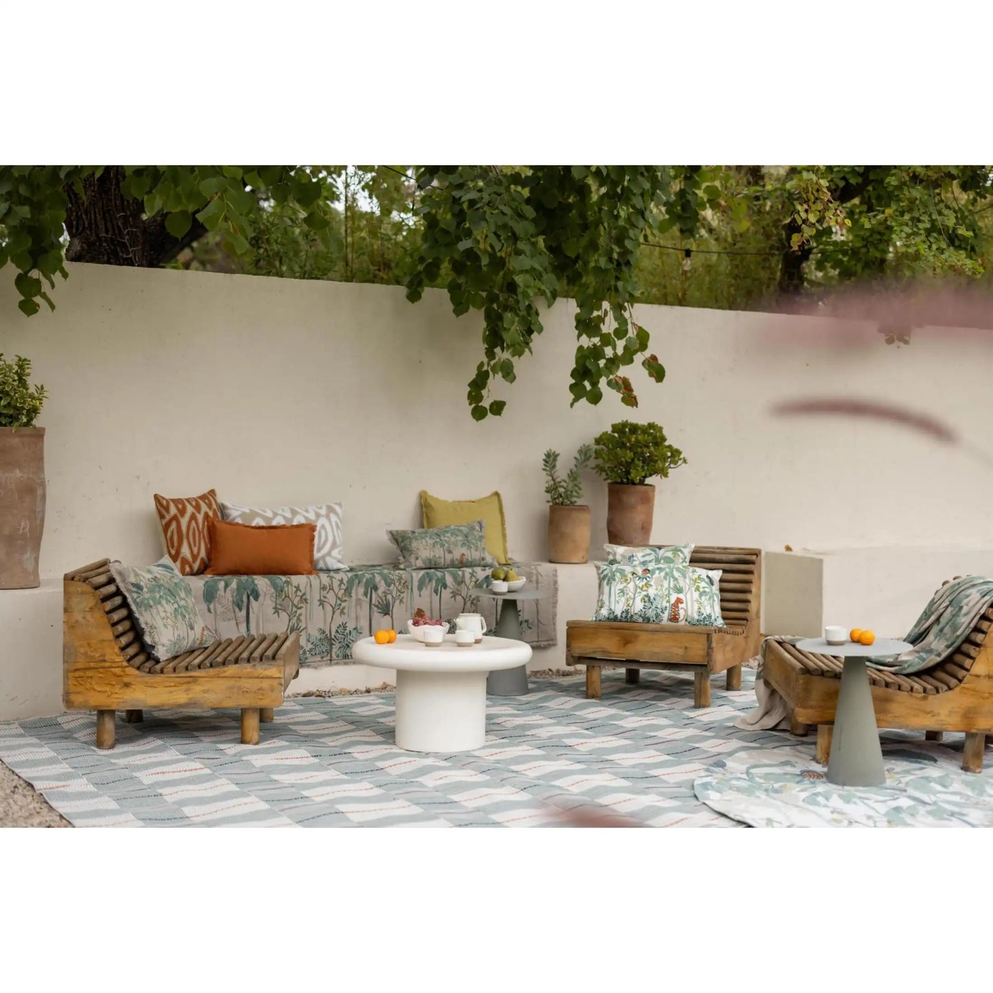 avara vanjski tepih 160 x 230 miks boja karirani rg285 a 160x230 muld