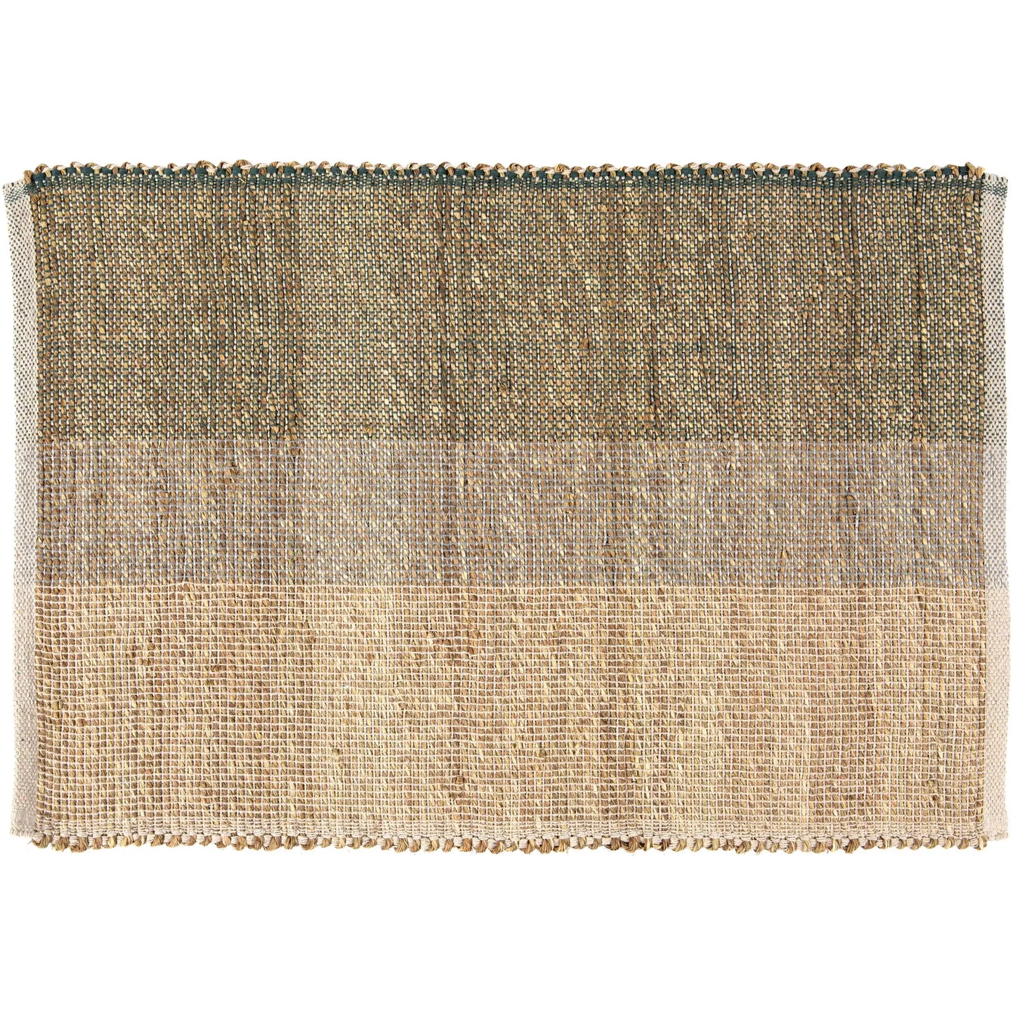 Karan Tepih 60 X 90, Zelena, Pruge
