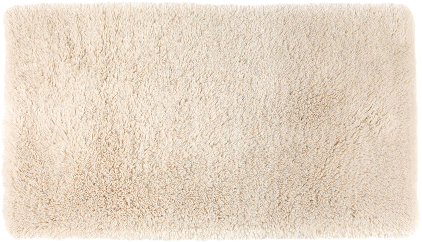 Teppich Billy 80X150X5, Polyester, Creme