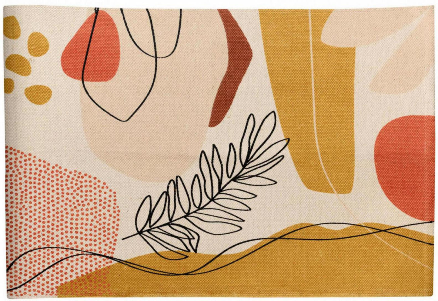 Tepih Legno 60X90, Pamuk, Narančasta