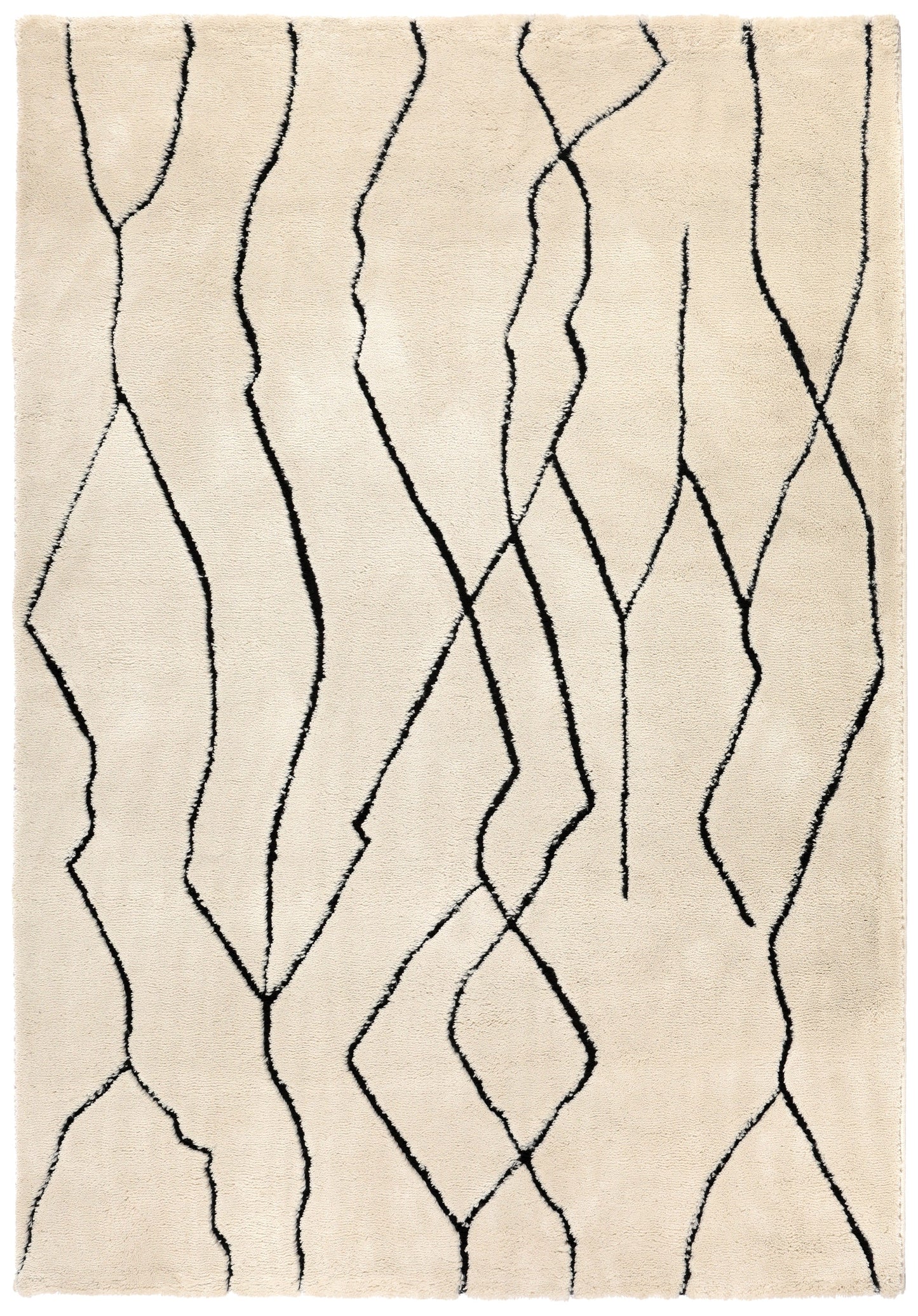 Tepih Luce 160X230X2, Polipropilen, Krem