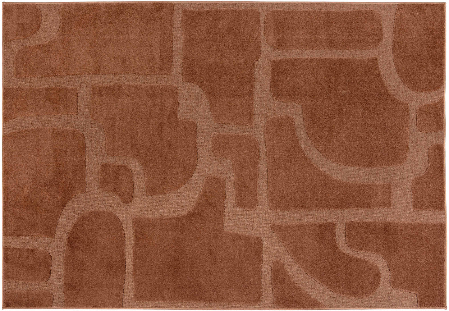 Teppich Marla 160X230X1, Polyester, Rot