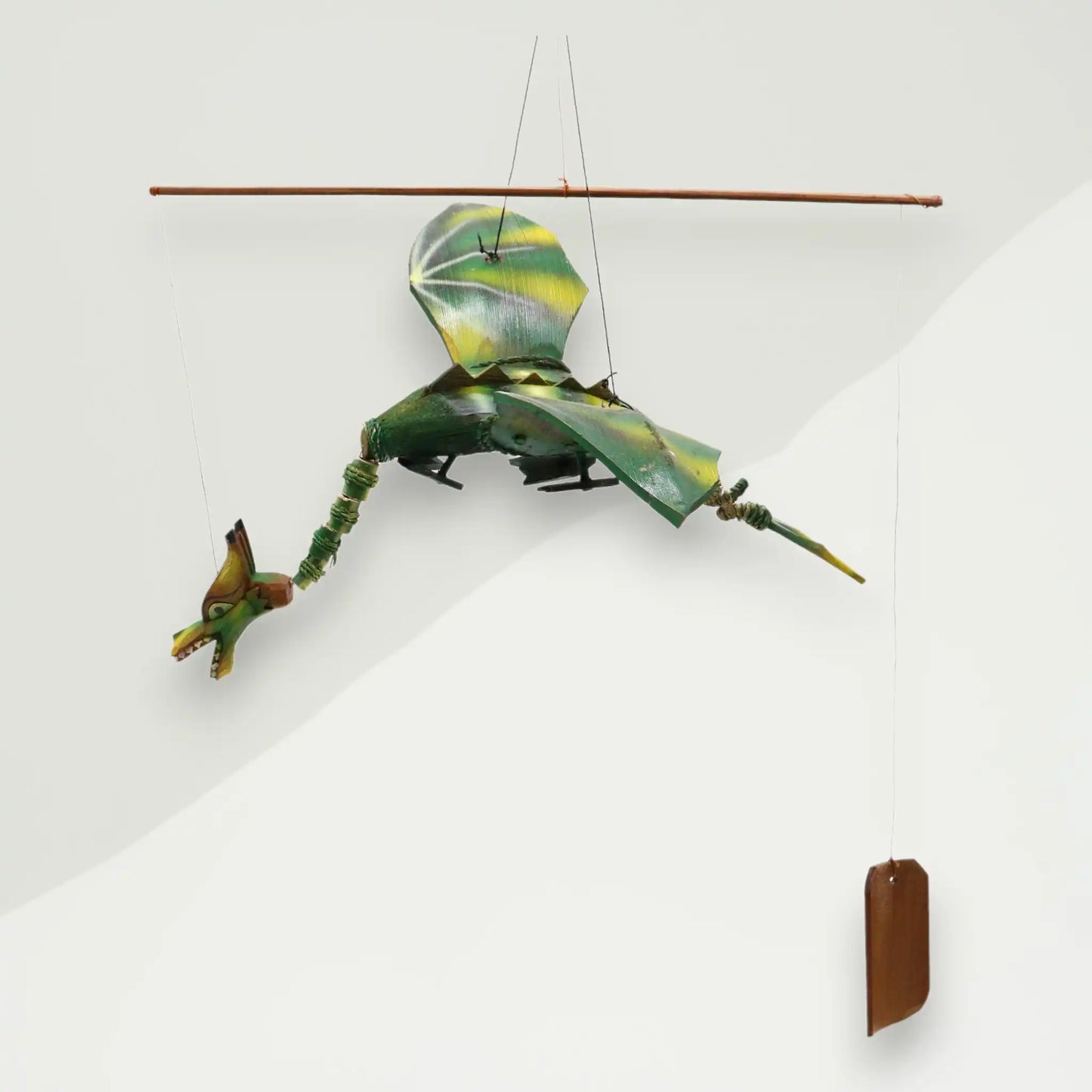 eclectic mobile green dragon coconut 37x39