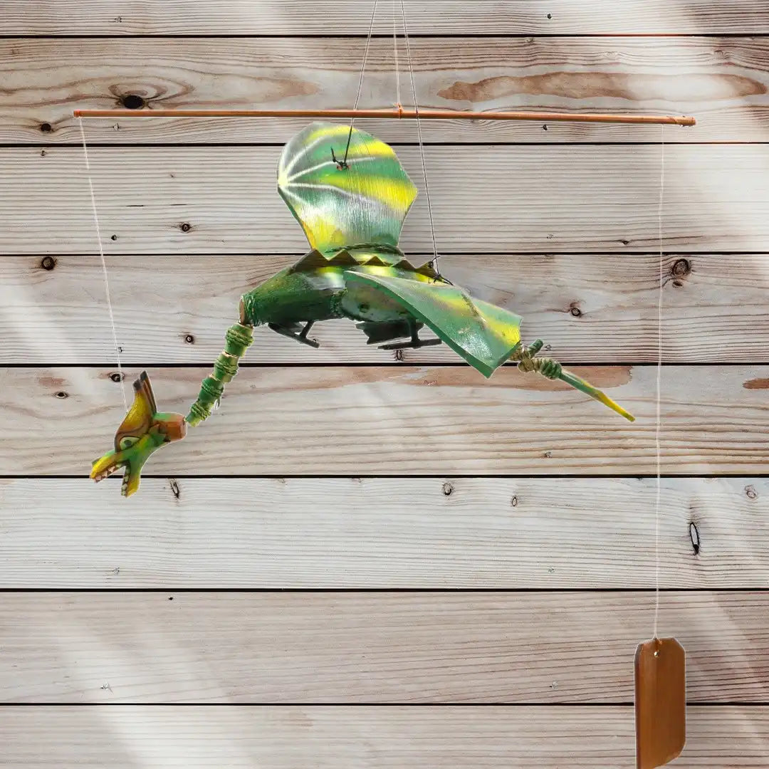 eclectic mobile green dragon coconut 37x39