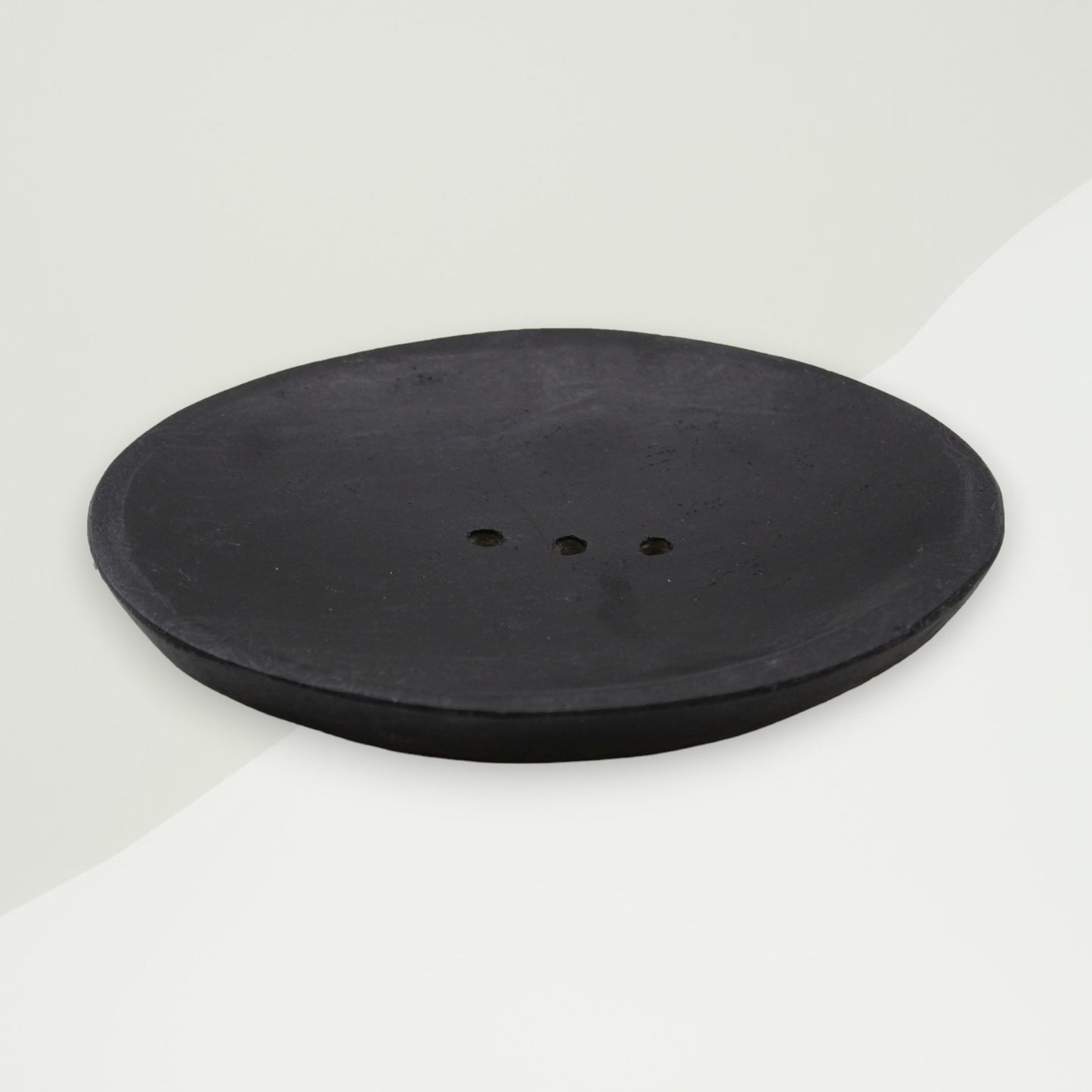 moderna posuda za sapun crni rijecni kamen 13 5x9