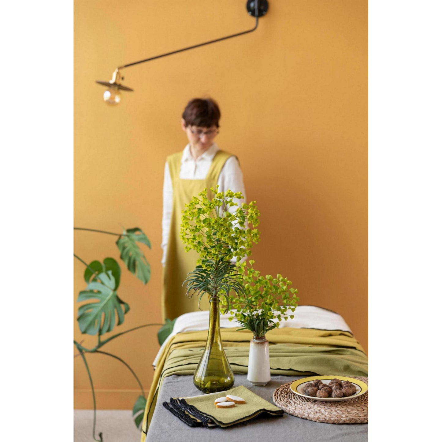 grace stolnjak 140 x 250 khaki