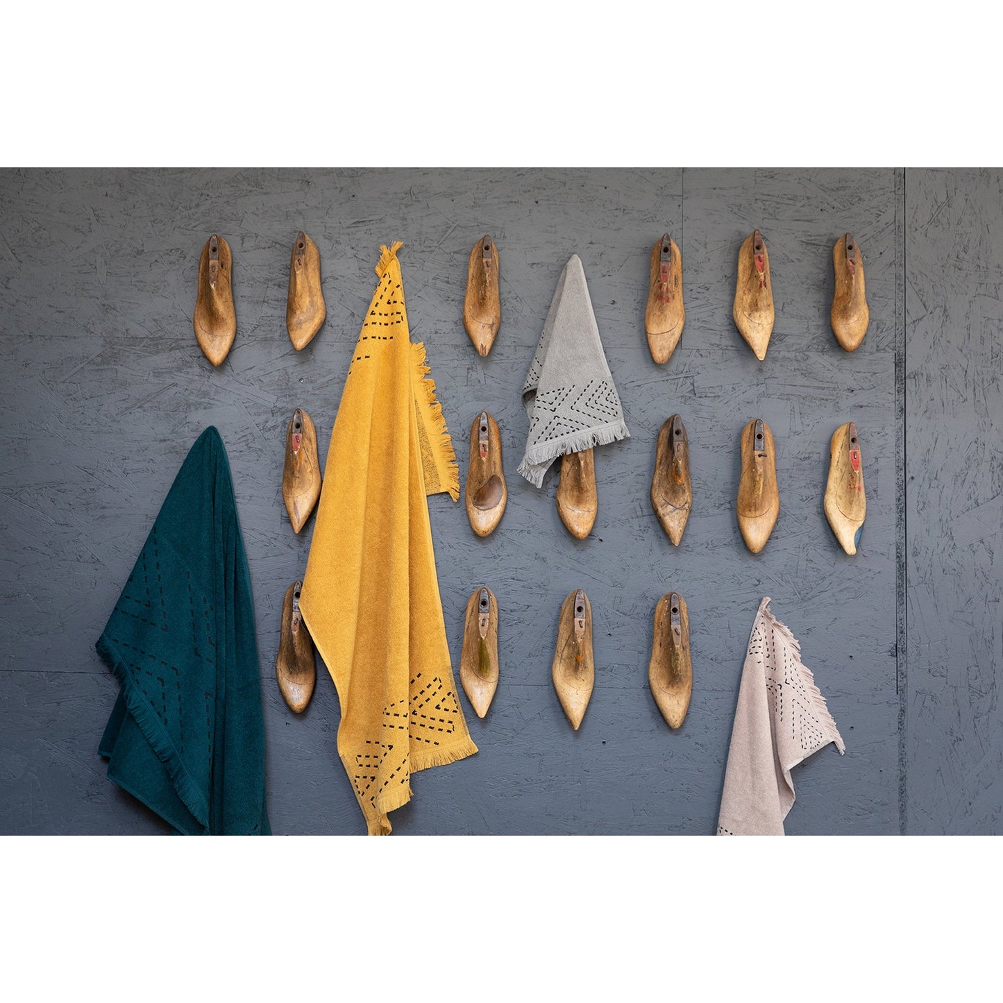 julia kupaonski rucnici set od 2 70 x 140 siva tw11070x140 gry s2