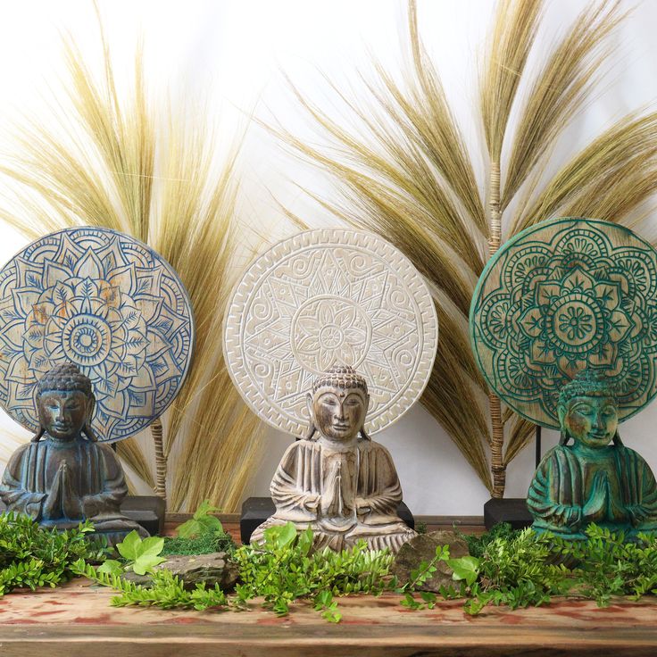 Buddha, klasična Mandala - Feng Shui set