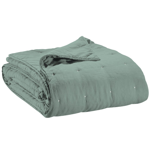 zeff prekrivac za krevet 180x260 zeleno siva