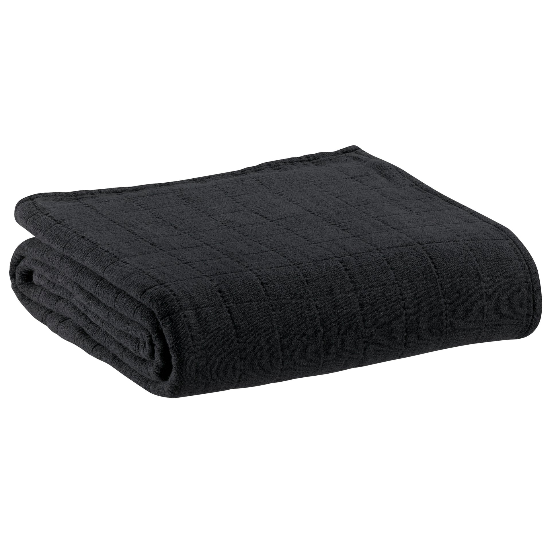 lisa prekrivac za krevet 180x260 crna