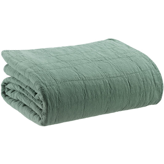titou prekrivac za krevet 260x260 zeleno siva