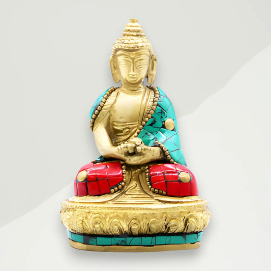 eklekticne buddha figurina 6 5x9 5