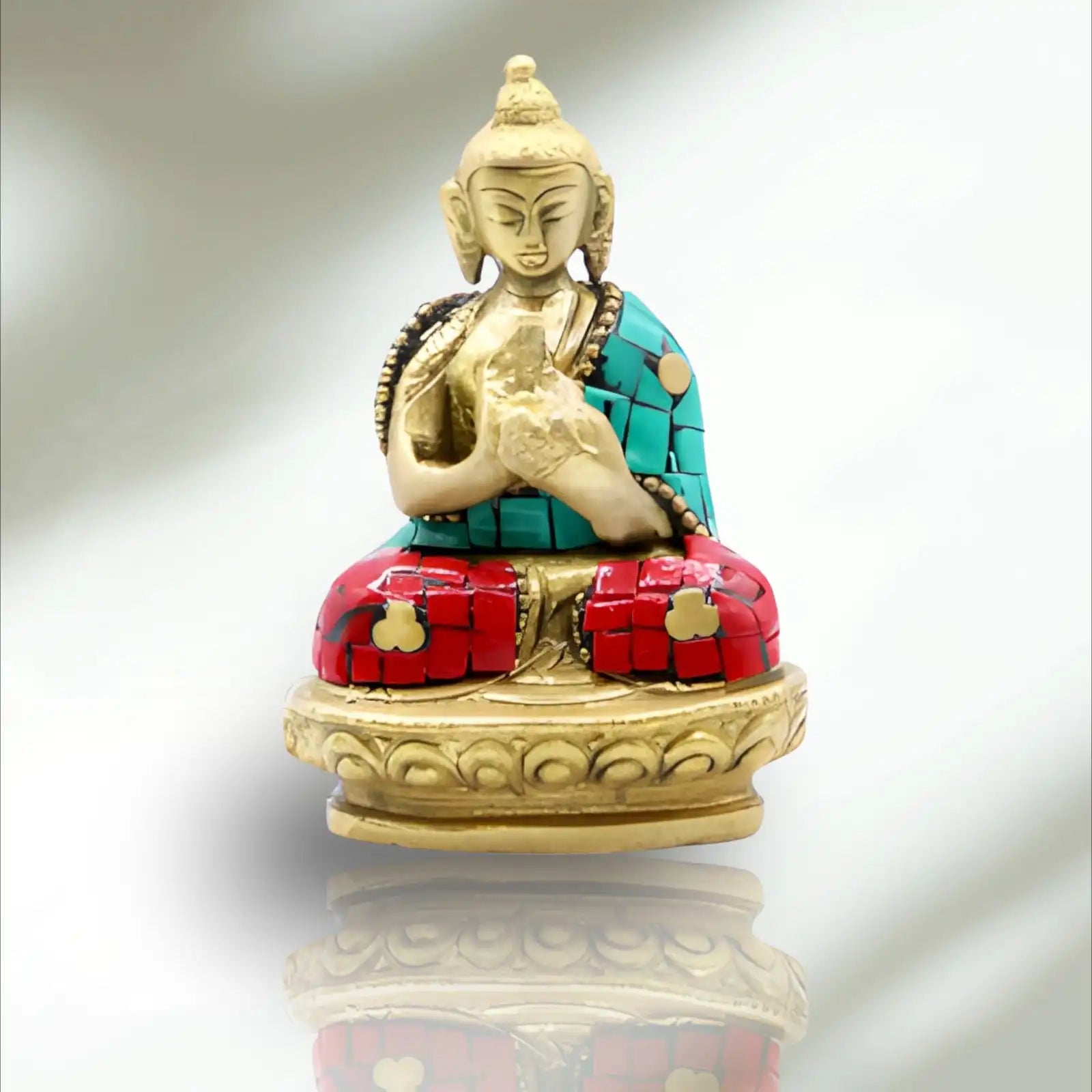 eklekticna buddha figurina 5x7 5