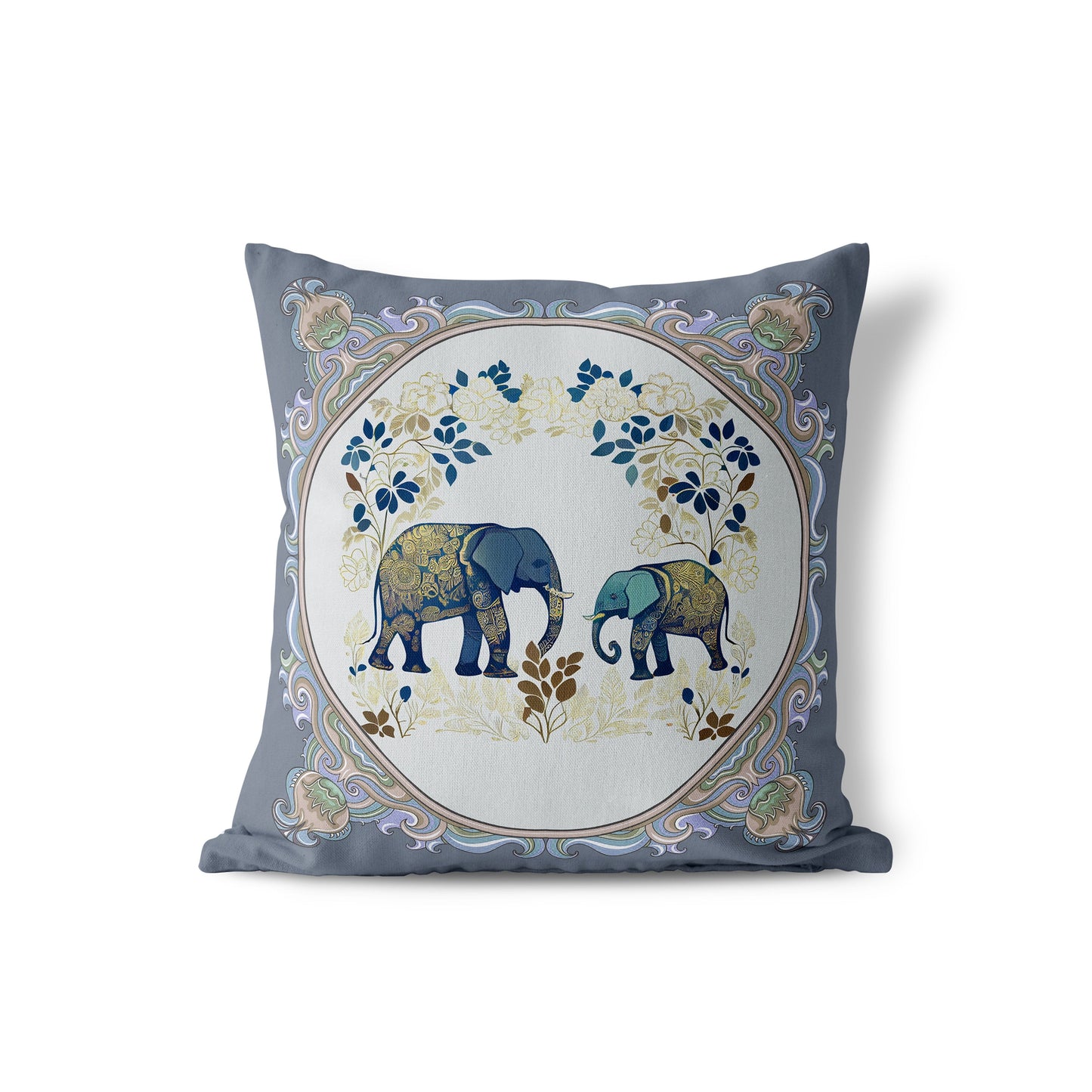 elephant garden of wonder ukrasni jastuk