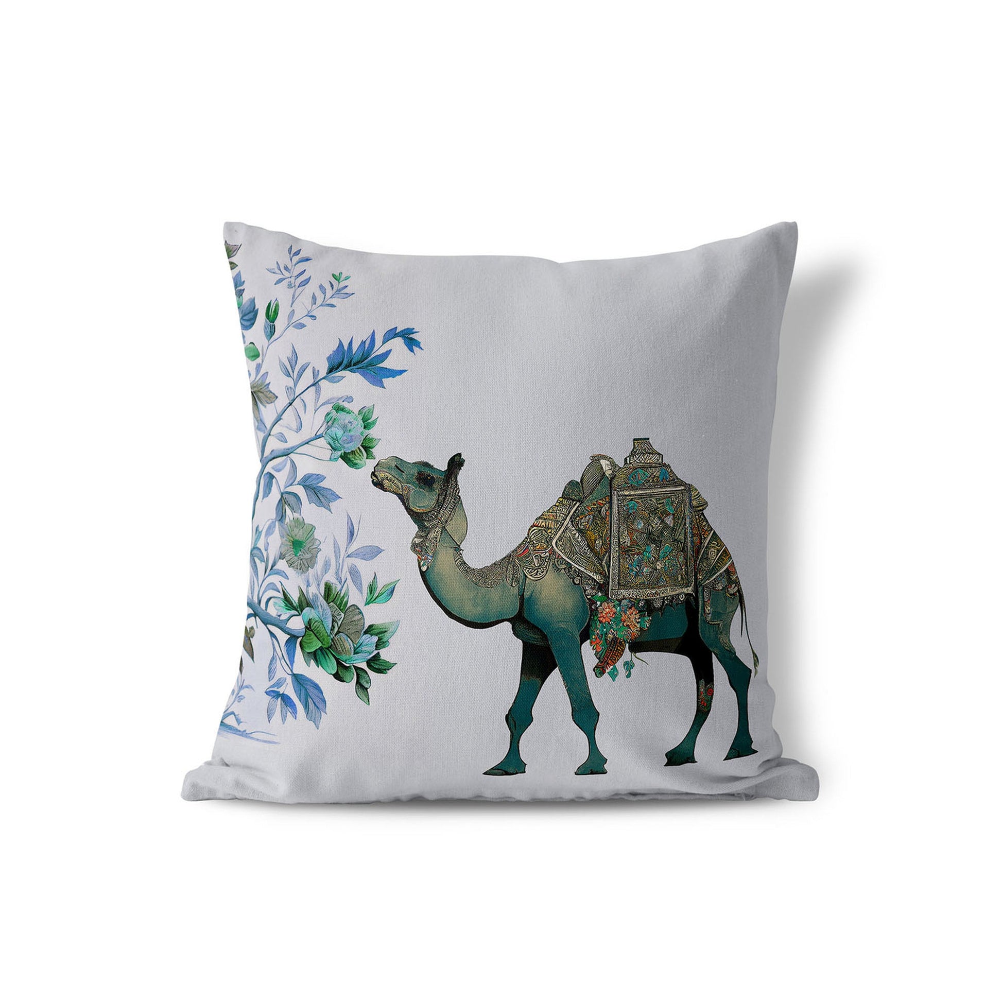 camel flower ukrasni jastuk