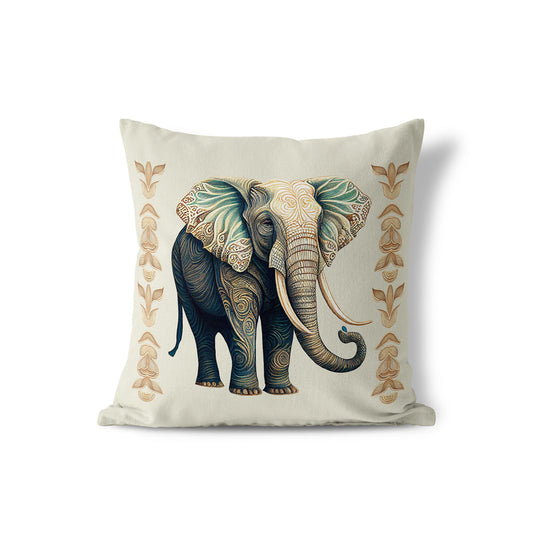 elephant lines ukrasni jastuk