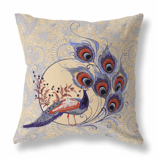 paisley peacock dreams ukrasni jastuk