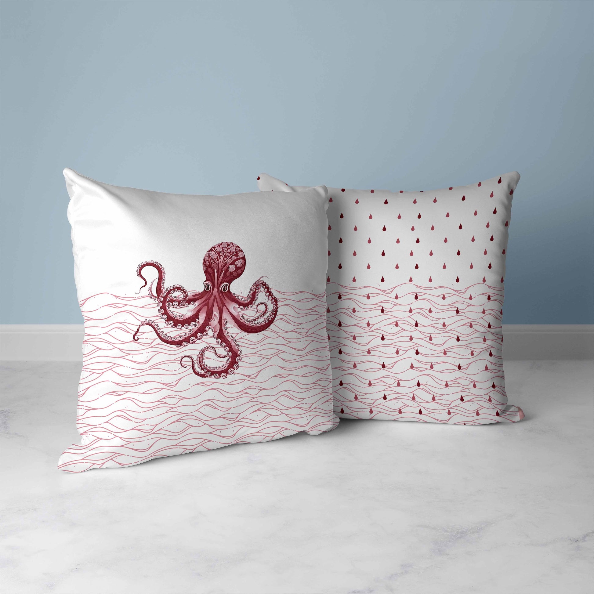 oceanic octo art ukrasni jastuk