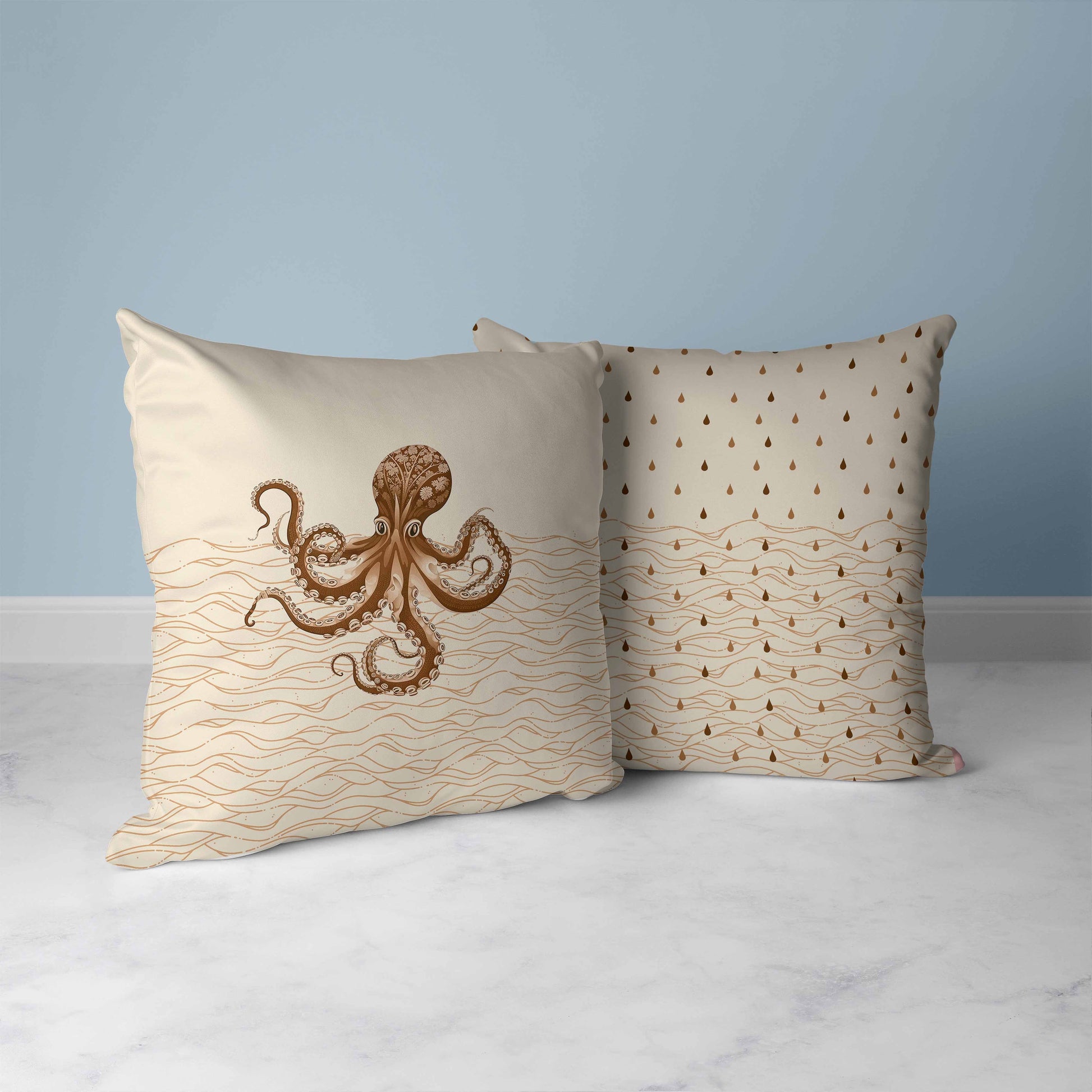 oceanic octo art ukrasni jastuk