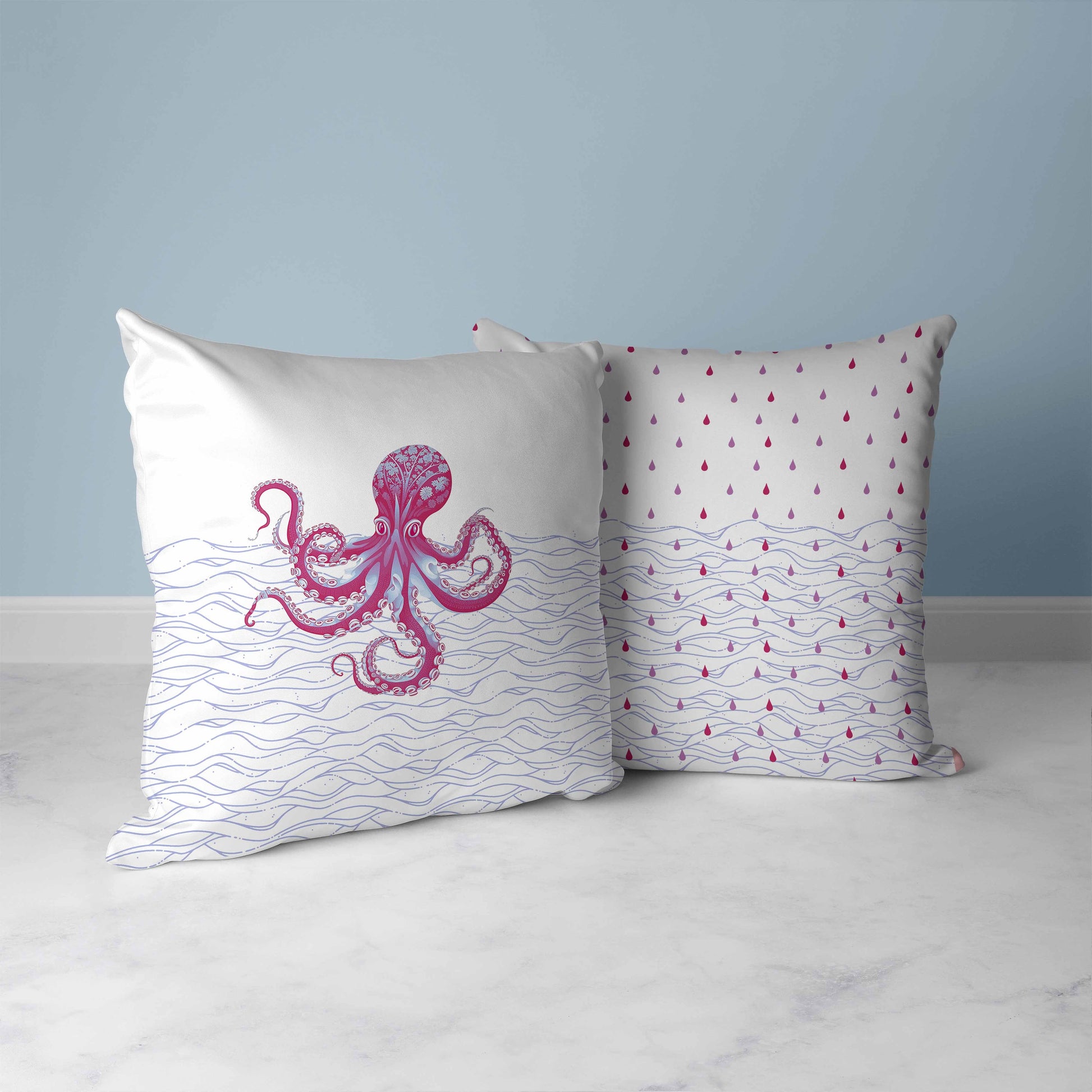 oceanic octo art ukrasni jastuk