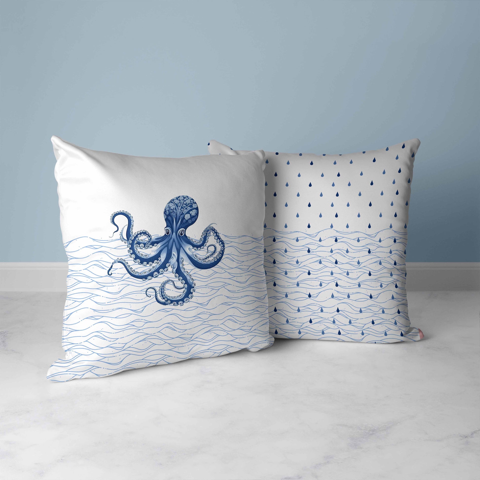 oceanic octo art ukrasni jastuk