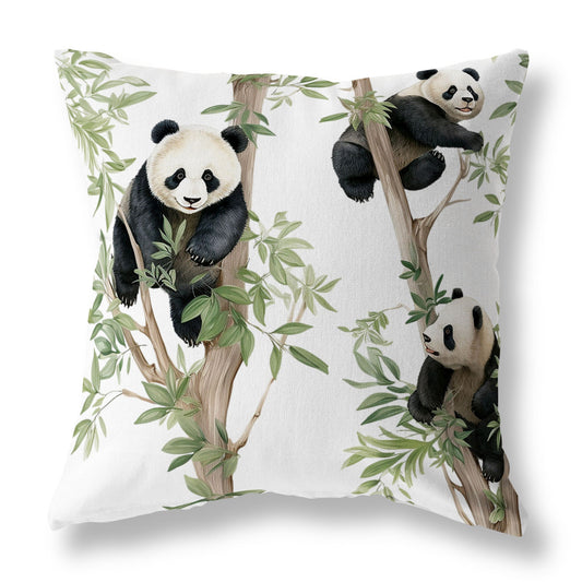climbing panda ukrasni jastuk