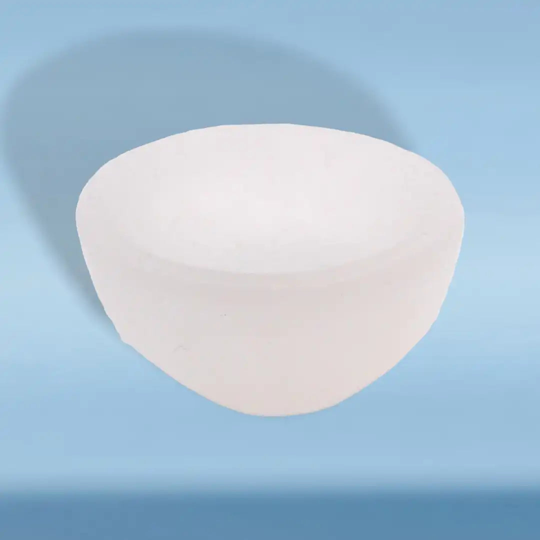moderna zdjela od selenita bijeli selenit 6x5 cm