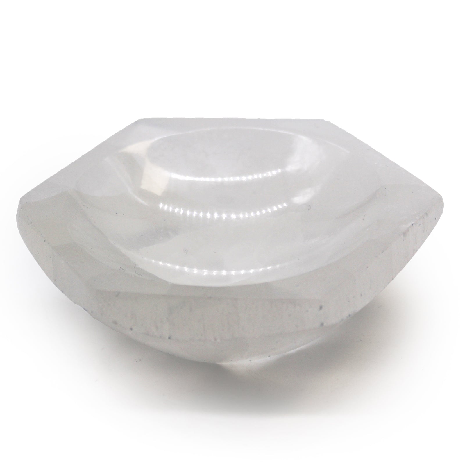 moderna zdjela od selenita bijeli selenit 10x9 cm