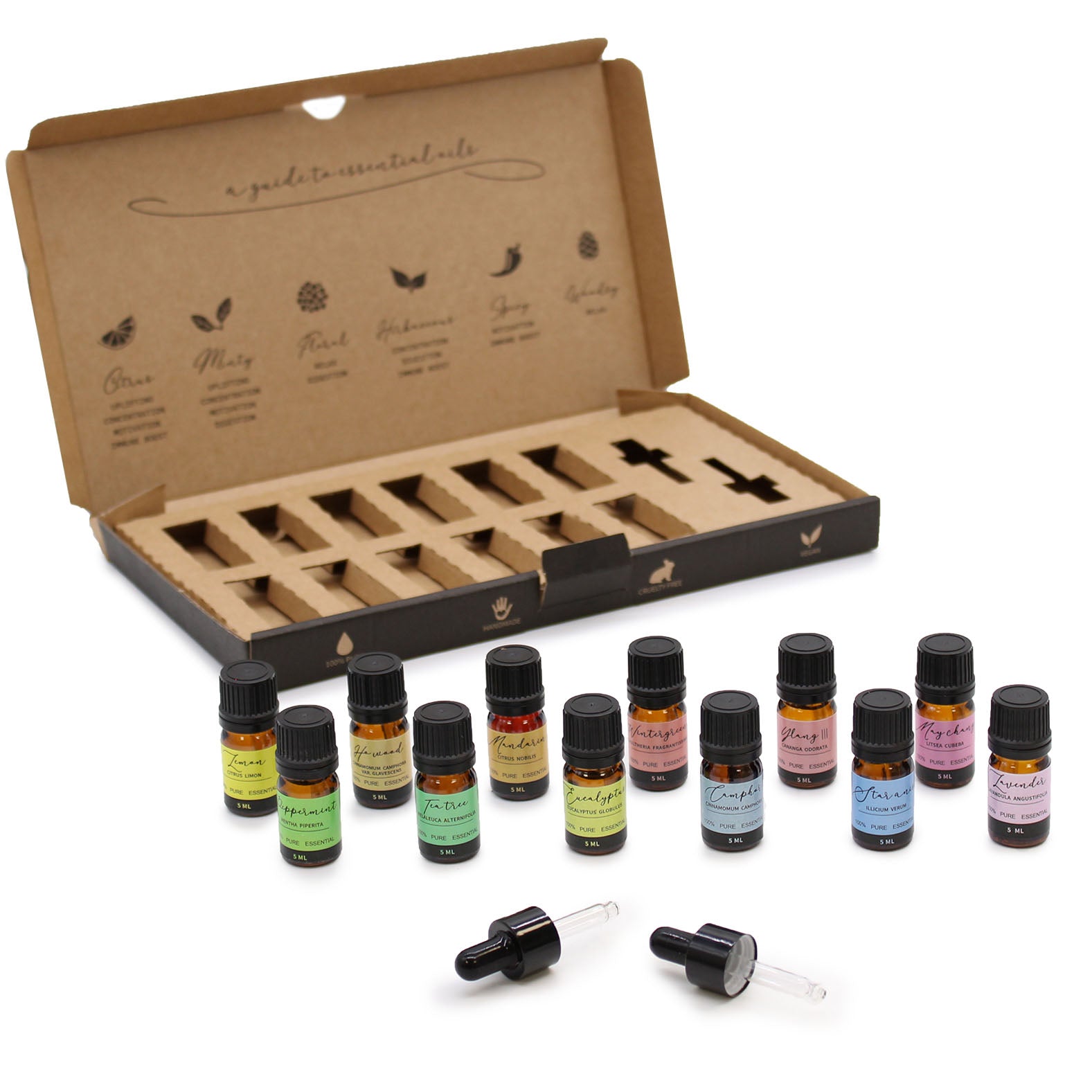 etericna ulja aromaterapijski set