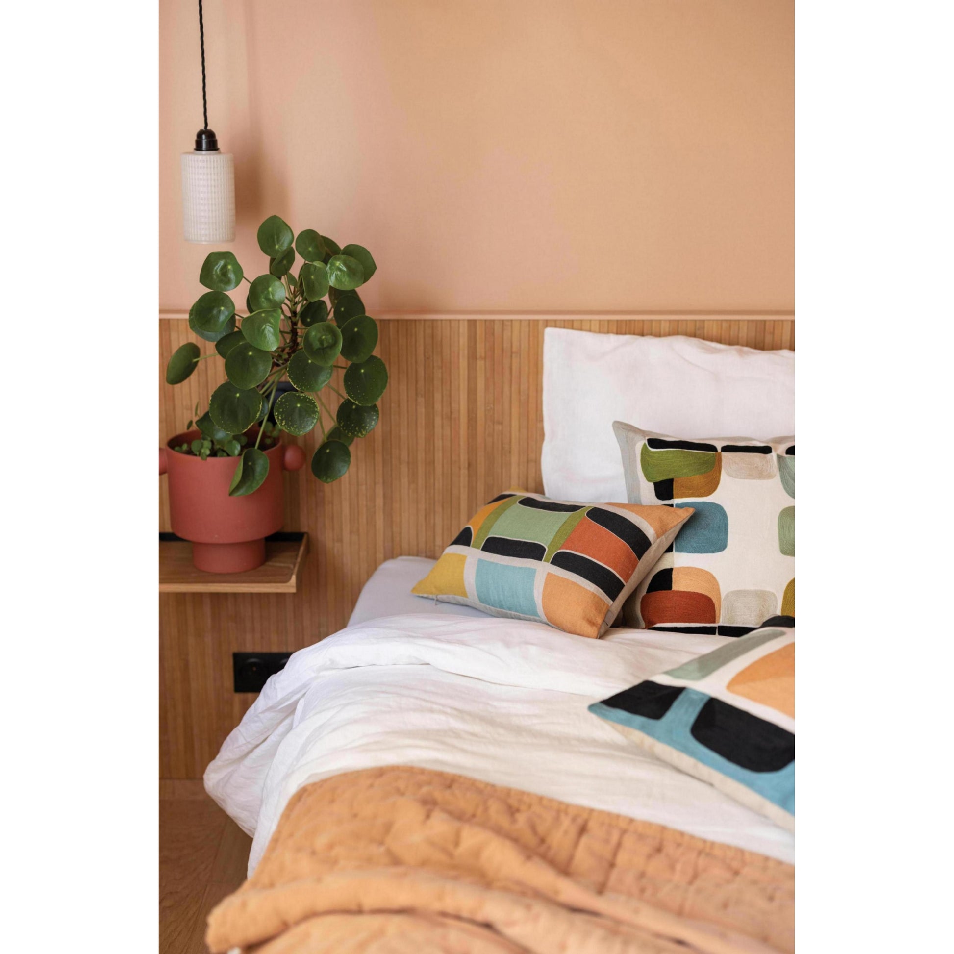 kala set od 2 jastucnice 65 x 65 bijela