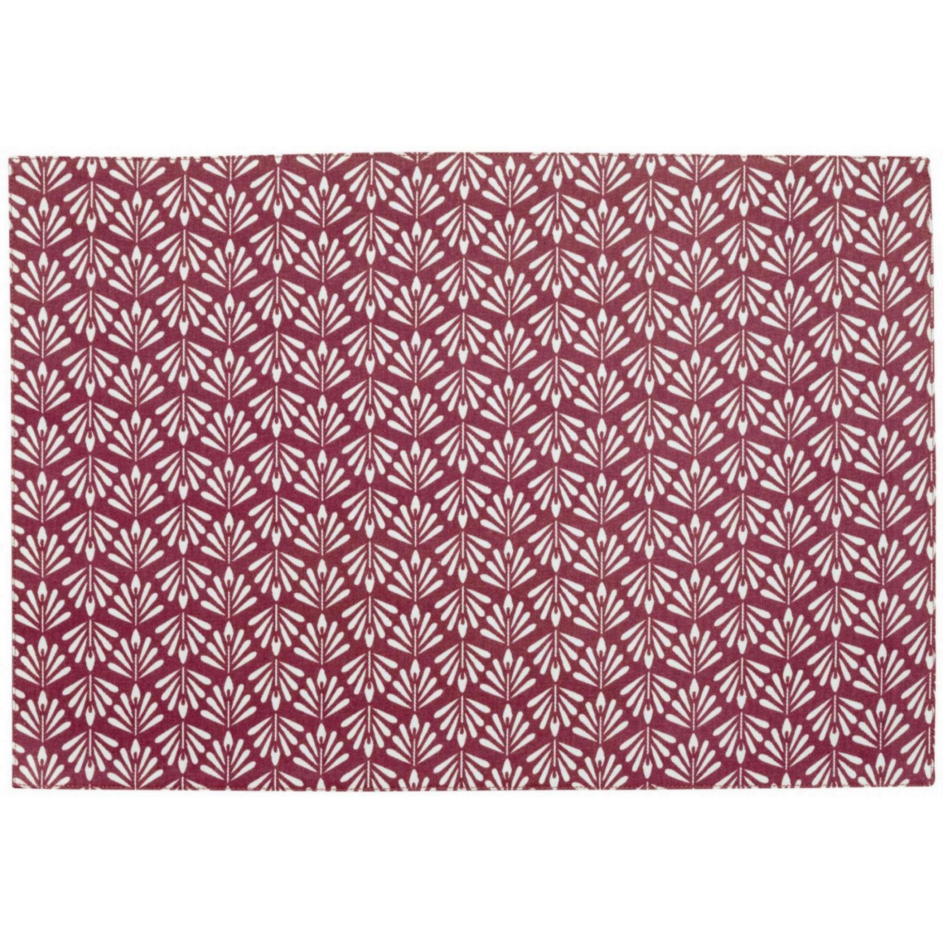 pompei set od 6 podmetaca za stol crvena pm192 a 33x48 ord s6