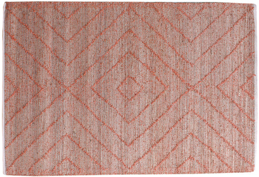 Tepih Worgan 60X90, Juta I Poliester, Crvena
